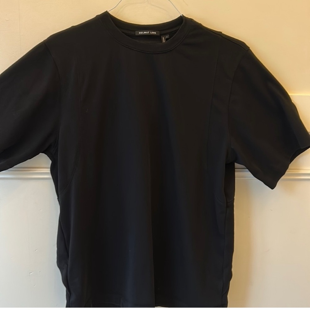 Helmut Lang black crewneck t-shirt